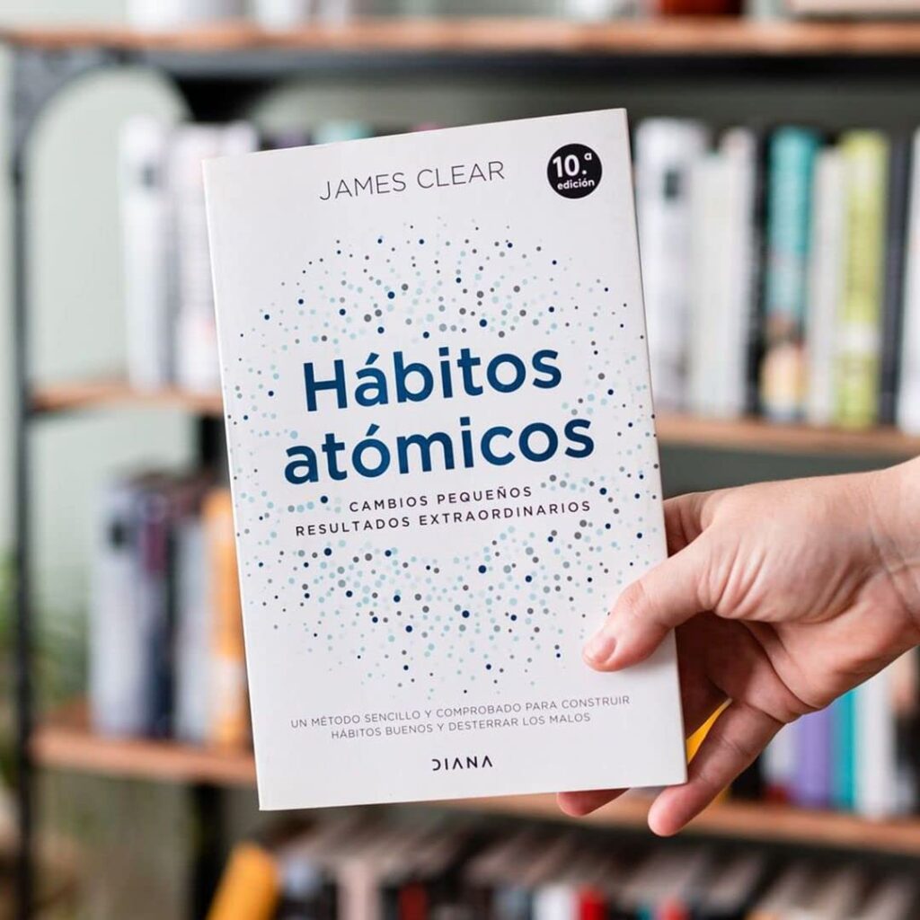 Libro Habitos Atomicos de James Clear