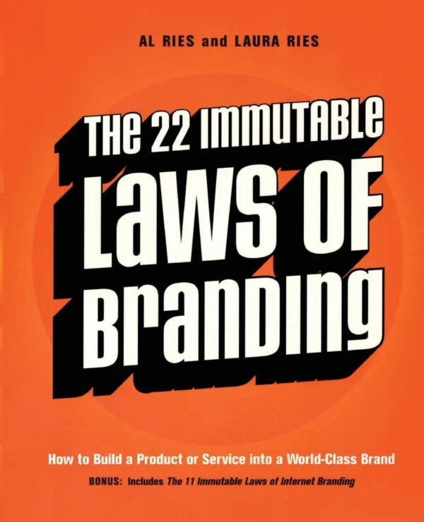 Portada del libro The 22 immutable laws of branding