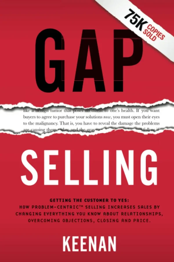 Carátula del libro "Gap Selling"